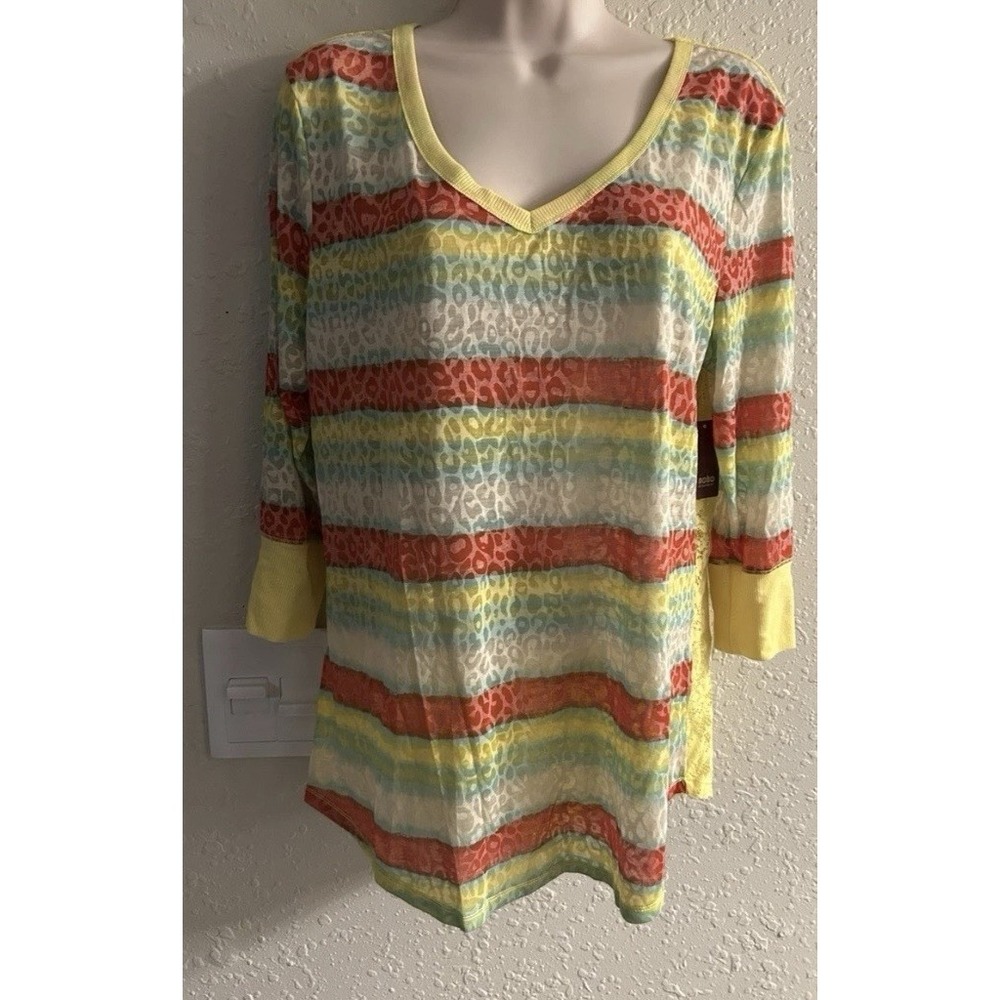 New Xl No Boundaries Lace Back Top #978*8**